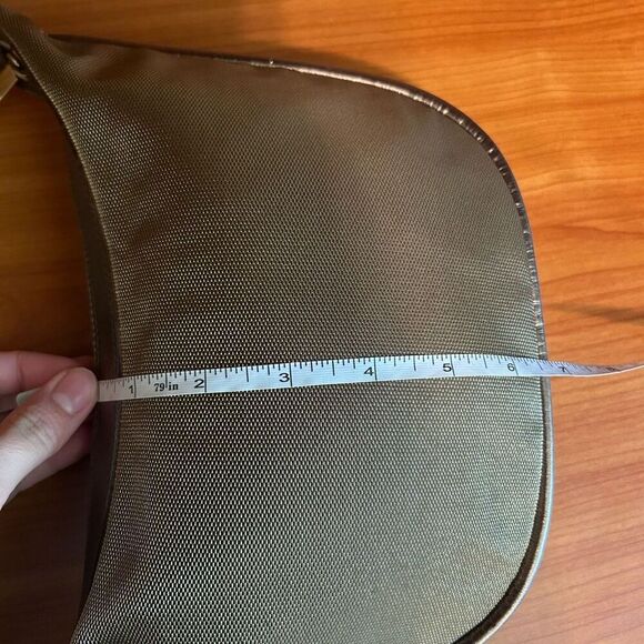 GUCCI Sherry Line Shoulder Bag Canvas Bronze Beige Brown - Picture 12 of 16